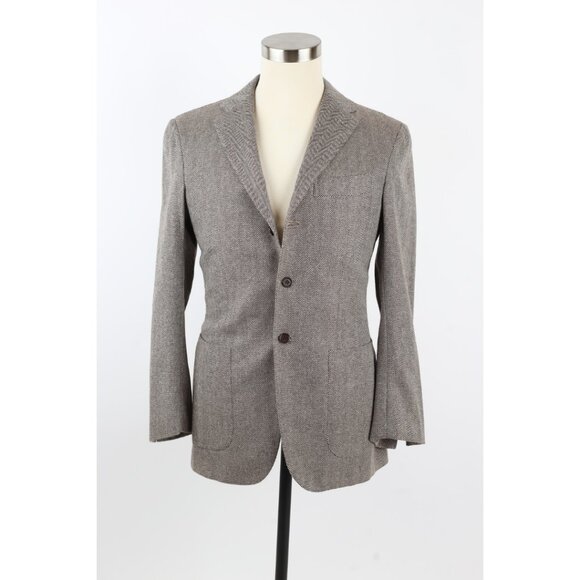 $16500 Kiton Vicuna Cashmere Blazer Jacket Sport Coat Vicuna SZ 46/36 NEW